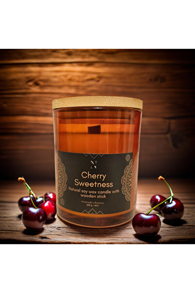 Nixy Scented soy wax candle, Cherry Sweetness 200 G