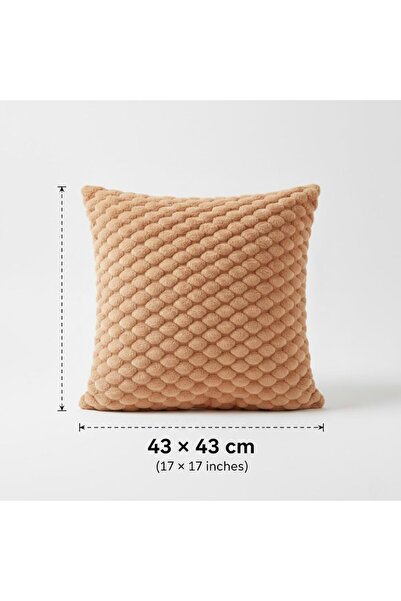 AL SAHIR GARMENT INDUSTRY L.L.C Premium Bubble Cushion Cover 43×43 cm – Soft Textured Decorative Throw Pillow Case