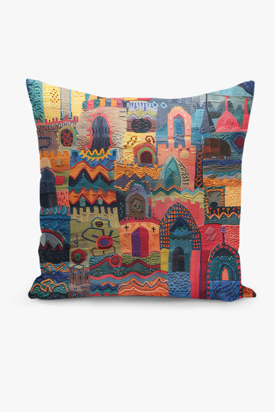 Filamente Κάλυμμα μαξιλαριού με μοτίβο Ramadan διπλής όψης με ψηφιακή εκτύπωσ...