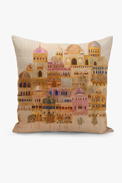 Filamente Husă de pernă cu model Ramadan, imprimată digitală pe două fețe - R...