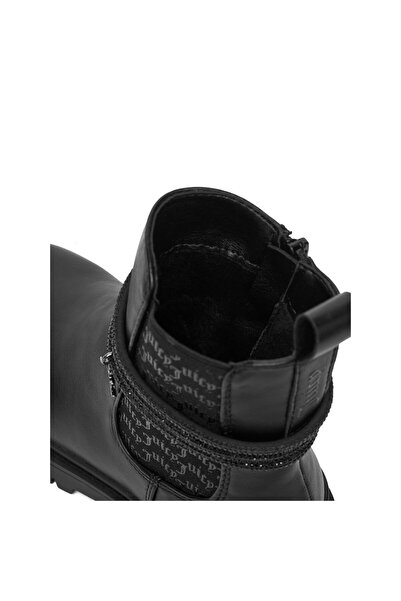 Juicy Couture Girls Ankle Boots Black CEO-CS6590-03