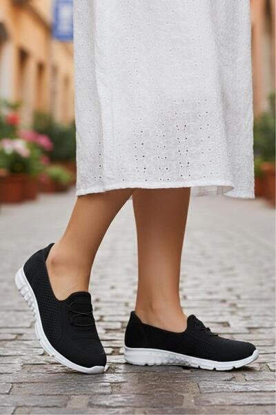 Oksit Prf 04 Women's Lightweight Walking Shoes Flexible Knitted Upper Memmory...