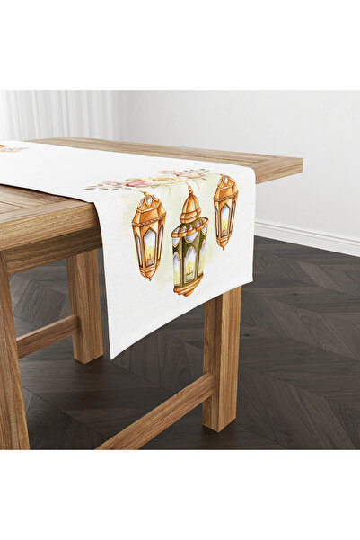 Filamente Ramadan Runner / Ramadan Pattern / Stain Resistant - Washable Micro...