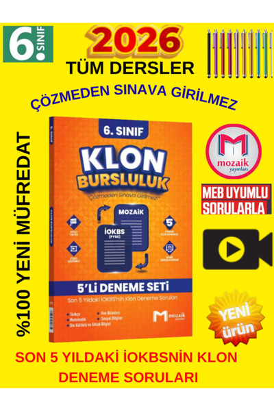 Mozaik Yayınları 5. Sınıf Kitapları Fiyatları ve Modelleri