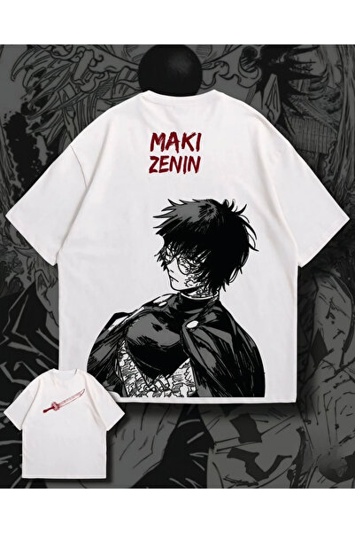 Touz Moda Jujutsu Kaisen Printed Unisex Oversize T-Shirt