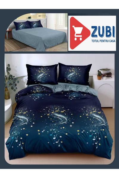 OEM 3D Satin Cotton Bedding, 4 Pieces, Double Bed, bed sheet 240x250 cm