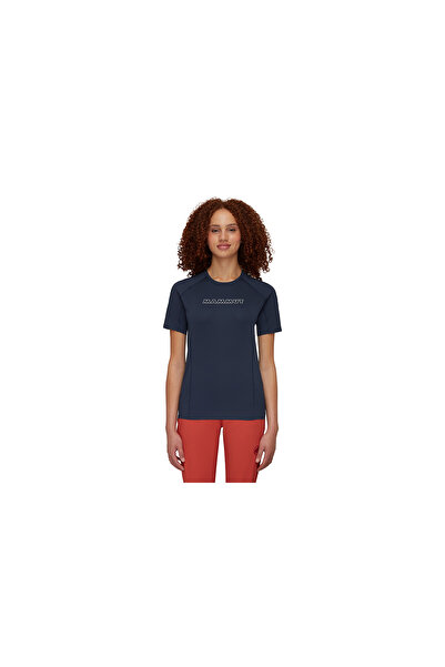 Mammut Selun FL Logo Women's T-Shirt Navy