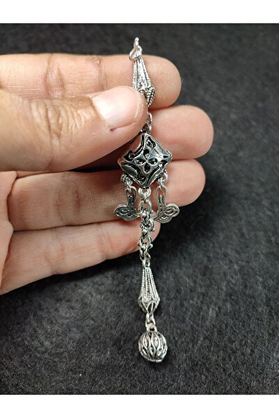 İskeçe Tesbih German Silver Rosary with Tassel