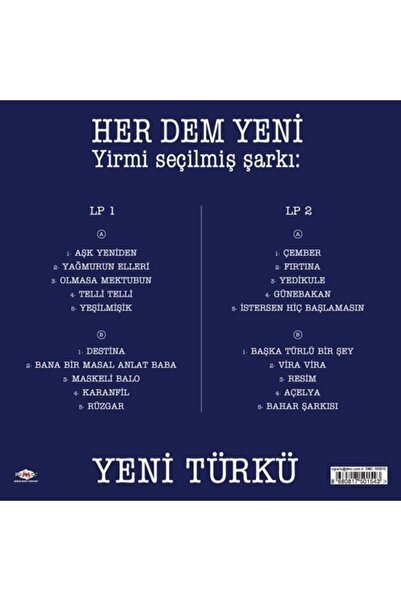 Allians Türkçe Müzik Plak Seti - 20 Sevilen Şarkı, Yüksek Kalite, Koleksiyon ...