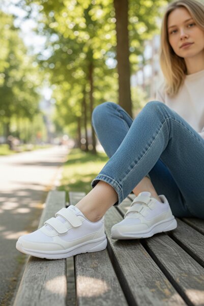 Bebek Sepeti Unisex Daily Light Sole White Sneaker