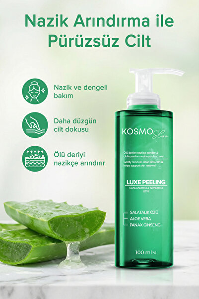 kosmo slim Luxury Peeling Gel |   Revitalizing & Purifying Effect - 100 ml