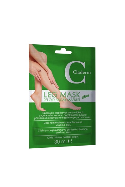 Claderm Claderm Clay Leg Mask with Olive Oil 30ml (Original Products)