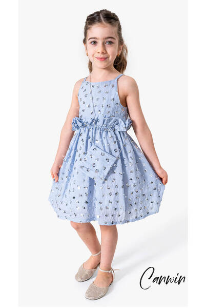 Canwin Girl's Special Occasion Sequin Dress