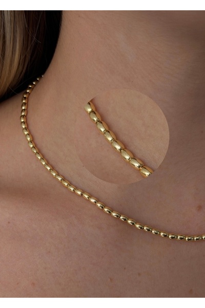 KİLİGİSTANBUL Mini Bead Necklace 40+5 cm