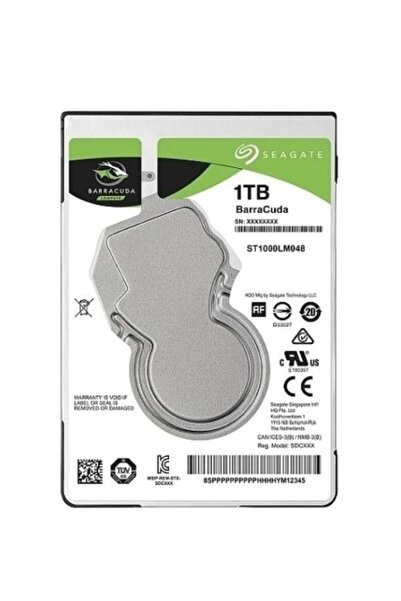 GÜMRÜK BEY Barracuda 2,5" 1tb 128MB ST1000LM048, 5400RPM, Notebook HDD