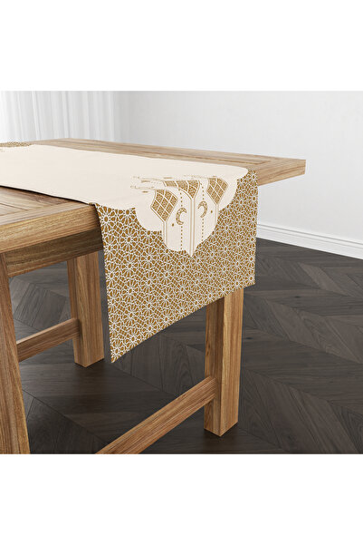 Filamente Ramadan Runner / Ramadan Pattern / Stain Resistant - Washable Micro...