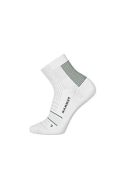 Mammut Unisex Trail Run Cushion Wht/Jade Socks
