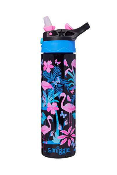 SMIGGLE زجاجة مياه معزولة من الستانلس ستيل من أول ستارز سعة 520 مل