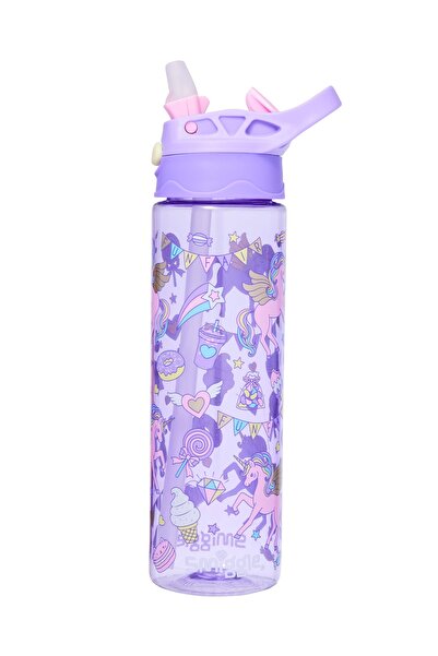 SMIGGLE Fun Fair Flip Kapaklı Plastik Suluk 650 ml