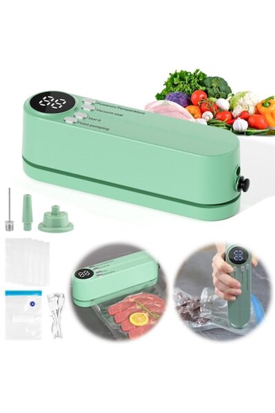 UNİBOX 3 in 1 Portable Food Vacuum Sealer for Solids and Liquids, Width 30cm