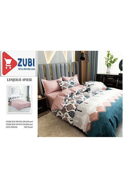 OEM 3D Satin Cotton Bedding, 4 Pieces, Double Bed, bed sheet 240x250 cm