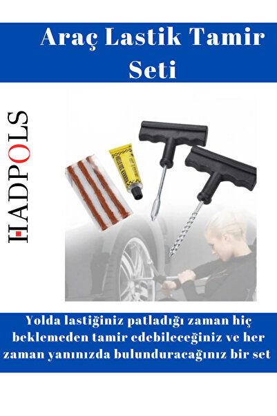 HadPols #LastikTamiri Pratik Fitil Macun Atma Dayanıklı Patlayan Araç Bisikle...