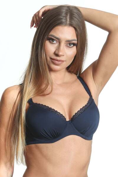 Piera Classic bra Navy blue ELLY R1645