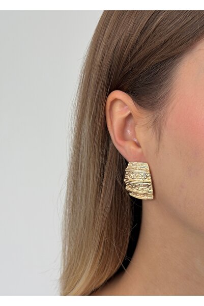 KİLİGİSTANBUL Gold Mang Earrings
