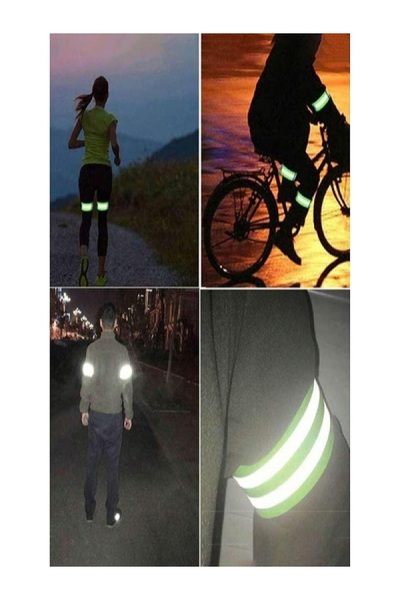 VG أكمام شريطية عاكسة ومرفقي القدم