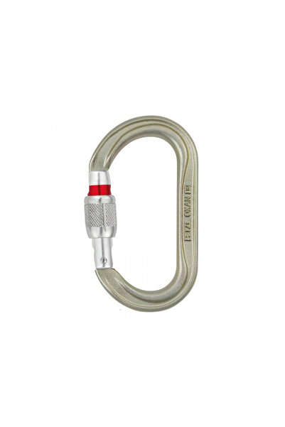 PETZL Carabiner Oxan Screw-Lock Gold M72A Sl