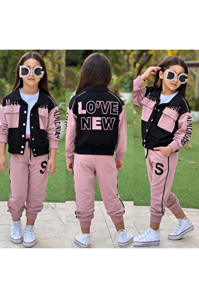 O.M.D Set trei piese LOVE NEW - Pudră