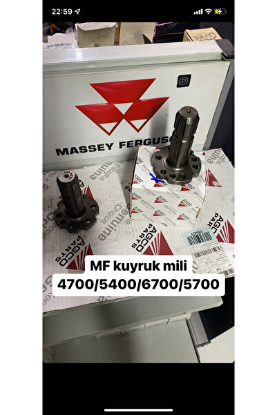 AGCO PARTS Massey Ferguson Traktör Kuyruk Mili 4311773M3 5419/5420/5430/5450 5S