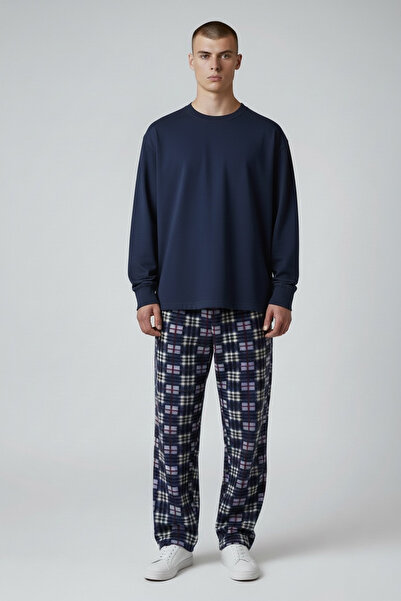 BİLGENS BUTİK Men's Winter Fleece Single Bottom