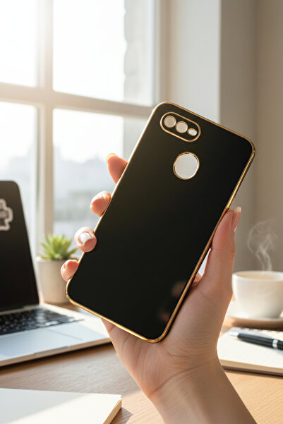 TeknolojiDepom Oppo AX7-A5S Bark Lazer TDM Silikon Kapak