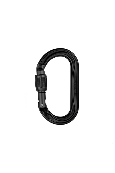 PETZL Carabiner Ok Screw-Lock Black M33A Sln