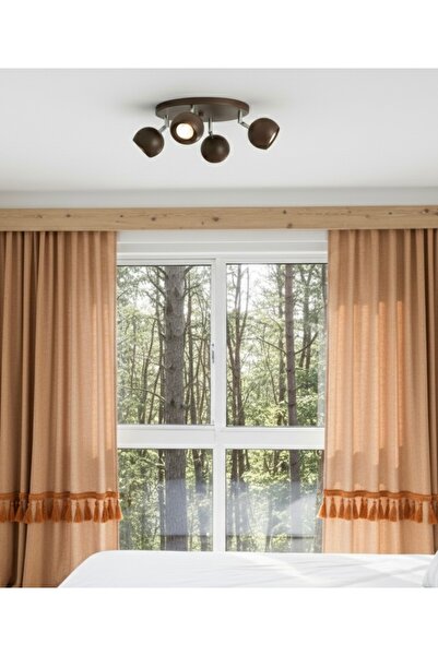 demet habek mylights GU10 OS RAM TASARRUFLU LED AMPÜL KAHVERENGİ DÖRTLÜ KÜRE ...