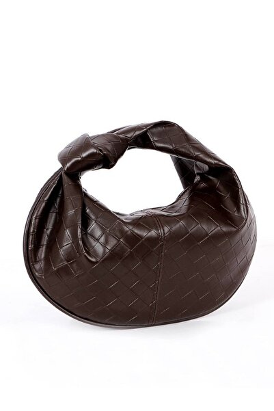 Askora Nora Women's Knitted Patterned Soft Handle Mini Handbag