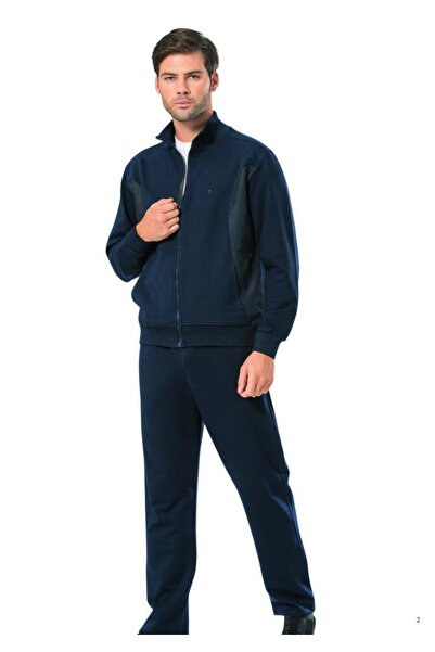 Pierre Cardin Men's 2 Thread Zippered Tracksuit Set