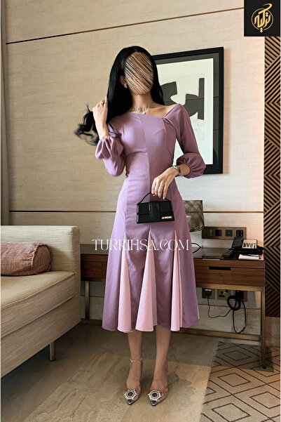 TURKIH Crepe midi dress