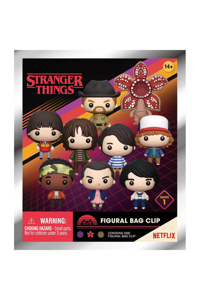 Stranger Things Bag Clip Çanta Charmı Figürlü