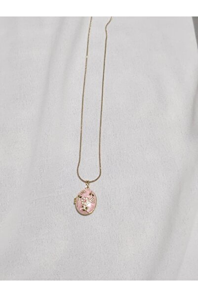 NotluKutum Resimli Kapaklı Çelik Kolye (Resim Dahil)