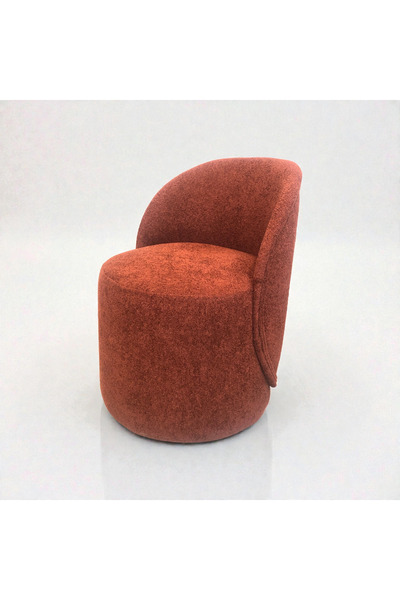 pufunny Sırtlı Mini Berjer, Sırtlı Puf, Makyaj Masası Pufu, Kahve Köşesi, Din...