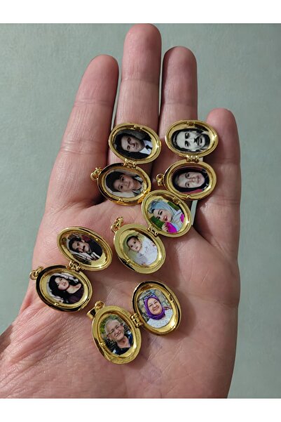 NotluKutum Resimli Kapaklı Çelik Kolye