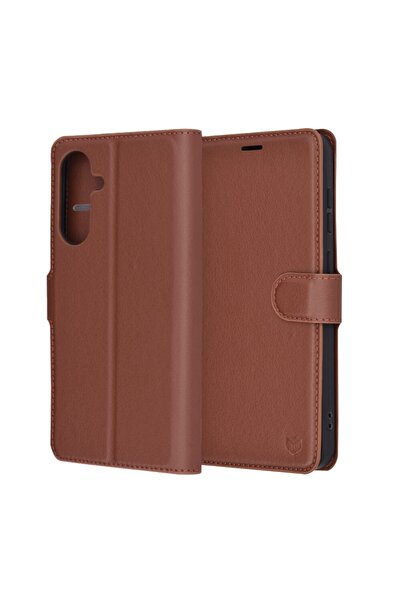 Techsuit Samsung Galaxy A36 Leather Folio Case Brown