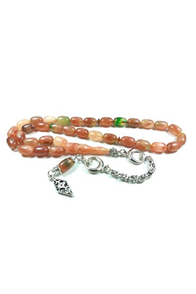 İskeçe Tesbih Ayyıldız Combinație de ciucuri placate cu argint, certificat Ka...