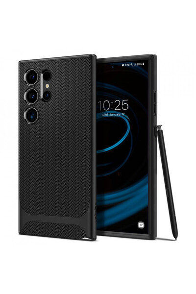 Spigen Husa Samsung Galaxy S24 Ultra -Spigen Neo Hybrid Neagra