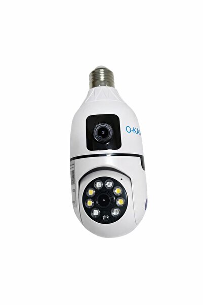 O-KAM PRO OKAM 4046 WiFi Akıllı Kamera Çift Lens 360° Hareketli Gece Görüşlü