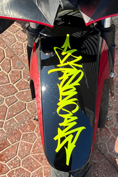Banxtre Graffiti Sticker Compatible with Motorcycle Fenders and Fairings (30cm)