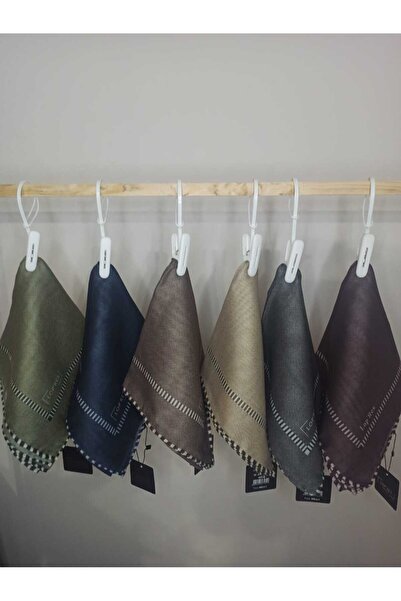 LOPRES EŞARP Lopres Kenarı Desenli Pamuk Eşarp