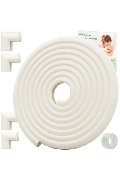 OEM Protecții de colț și muchii pentru mobilă – Spumă moale, bandă dublu adez...